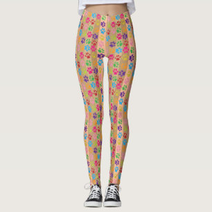 Leggings Légumineuses Empreintes de pattes