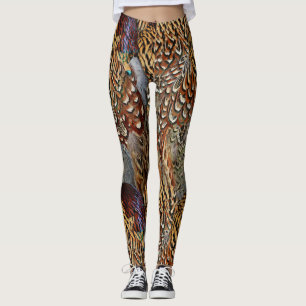 Leggings Légumineuses en plumes