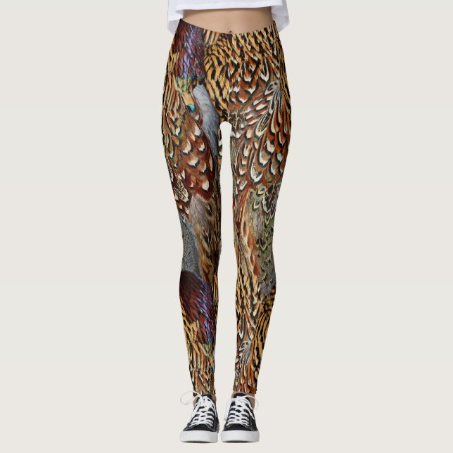 Leggings Légumineuses en plumes (Devant)