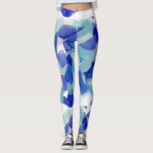 Leggings Légumineuses en verre de mer / Pantalon de yoga