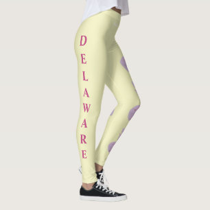Leggings Légumineuses Fleurs de laine de laine de laine de