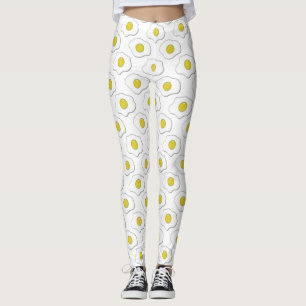 Leggings Légumineuses Motifs à pois d'oeufs frits