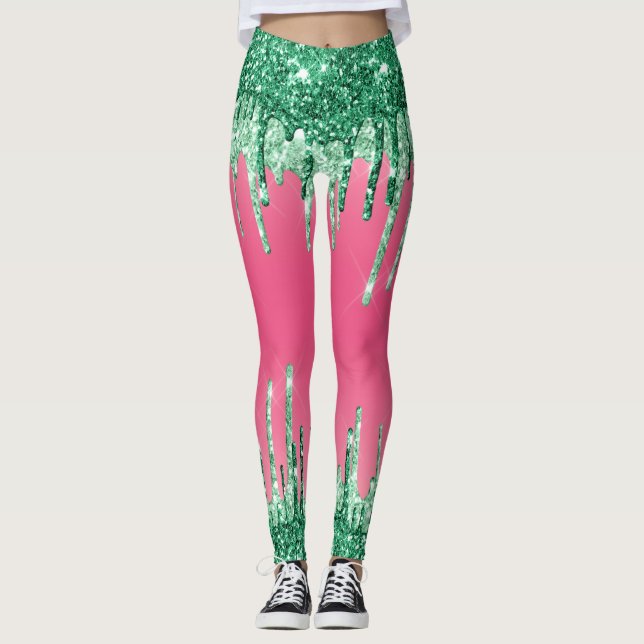 Leggings Légumineuses personnalisées (Devant)