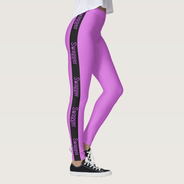 Leggings Légumineuses roses pour femmes, pantalon de yoga,  (Droite)
