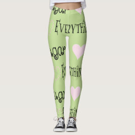 Leggings Légumineuses Sucre & Épices & Tout Nice Design