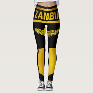 Leggings L'Emblème de la Zambie