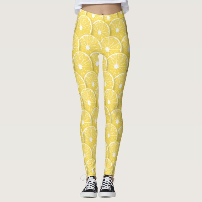 Leggings Lemon slices (Devant)