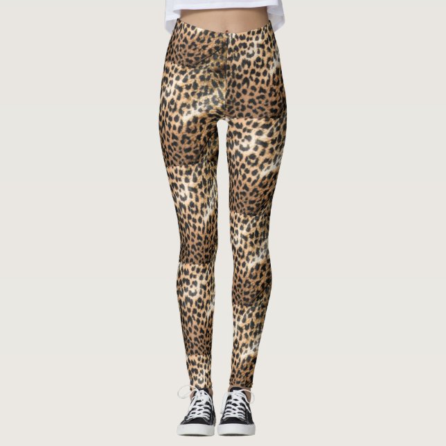 LEGGINGS LEOPARD PATCH (Devant)
