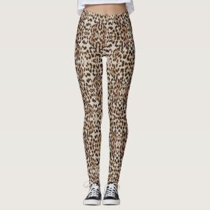 Leggings Leopard Spots Motif Thunder_Cove