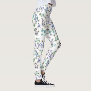 Leggings Les animaux mandala