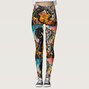 Leggings Les Bystanders – Le Lézard et Le Cactus