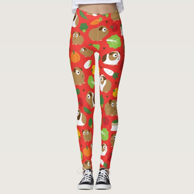 Leggings Les Cochons De Guinée Et Leurs Traitements (Devant)
