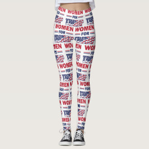 Leggings Les femmes pour Trump et l'Amérique pour toujours