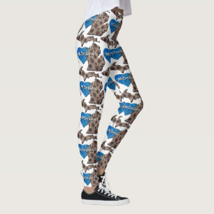 Leggings Les Grands Lacs   pas de sel, pas de requins, pas 