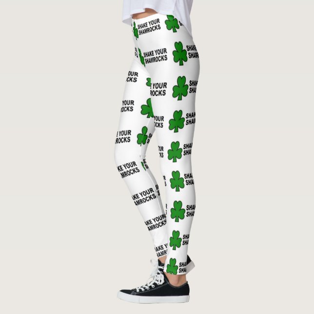 Leggings Les guêtres de Jour de la Saint Patrick secouent (Gauche)