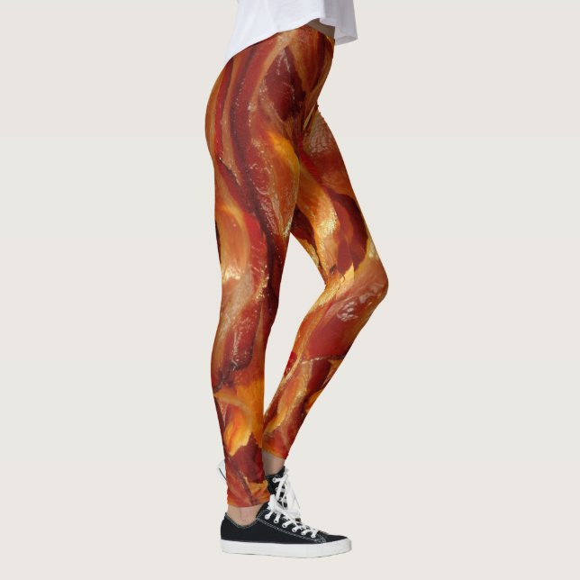 Leggings Les guêtres de lard vous feront affamé-pour le (Droite)