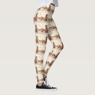 Leggings Les guêtres des femmes de "arachide"