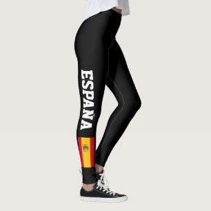 Leggings Les guêtres espagnoles de drapeau pour la forme