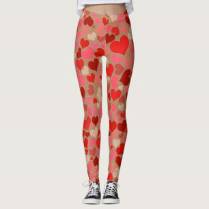 Leggings Les jambes des femmes de coeur