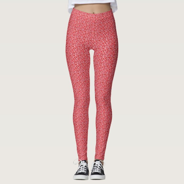 Leggings Les jambes des femmes de coeur (Devant)