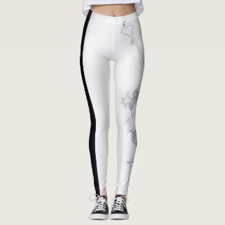 Leggings Les leggins de serpent