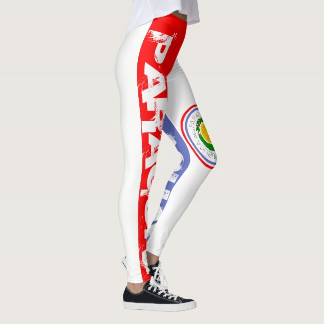 LEGGINGS LES LÉGUMES DU DRAPEAU DU PARAGUAY ONT UN ACD (Droite)