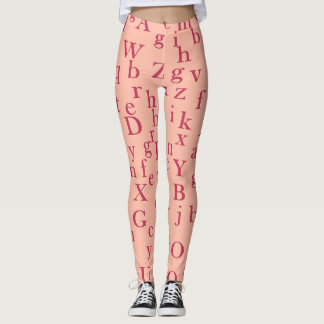 Leggings Les lettres de l'alphabet