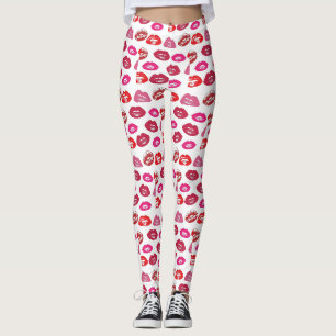 Leggings Les lèvres rouges baisantes Thunder_Cove
