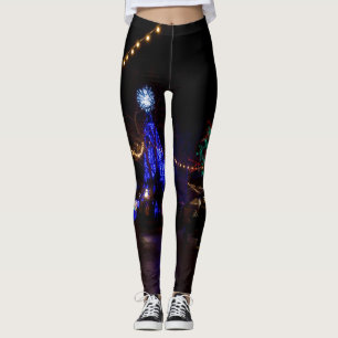 Leggings Les lumières de Noël Galore