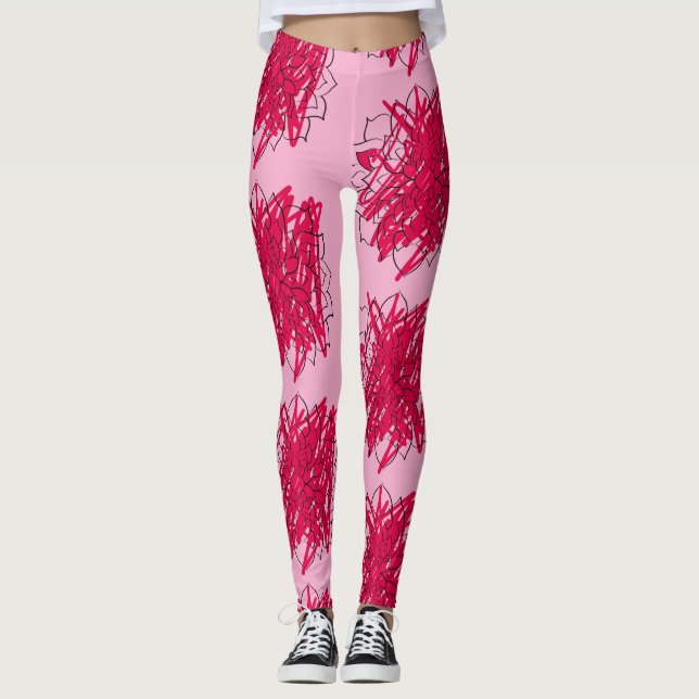 Leggings Les Mandalas sont si relaxants... (Devant)
