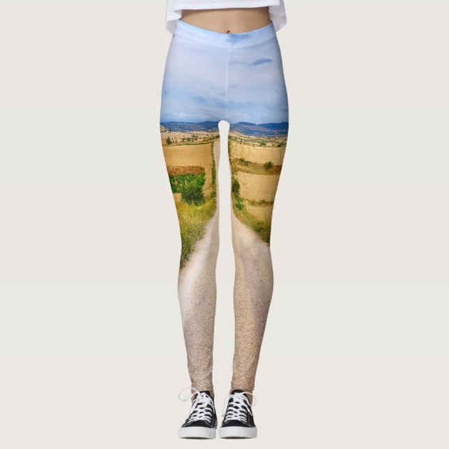 Leggings Les ombres du pèlerin (Devant)