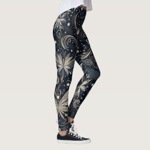 Leggings Les papillons au clair de lune