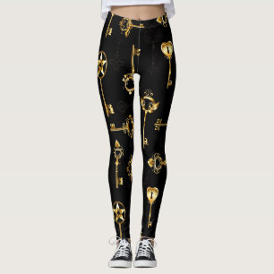 Leggings Les Patters de Seamless avec Golden Keys