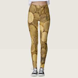 Leggings Les pièces d'argent des femmes changent