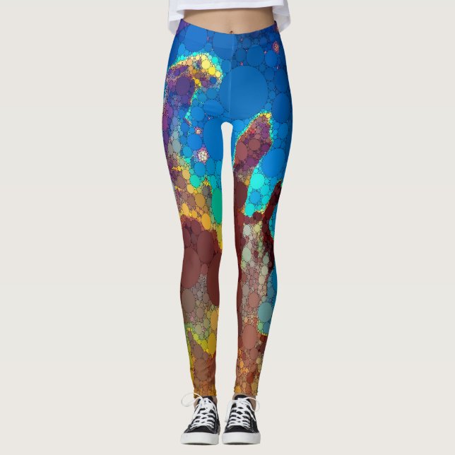 Leggings Les piliers de la création, Nébuleuse de l'aigle,  (Devant)