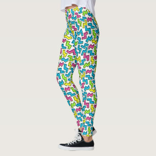 Leggings Les rétros années 1980 refroidissent le costume 