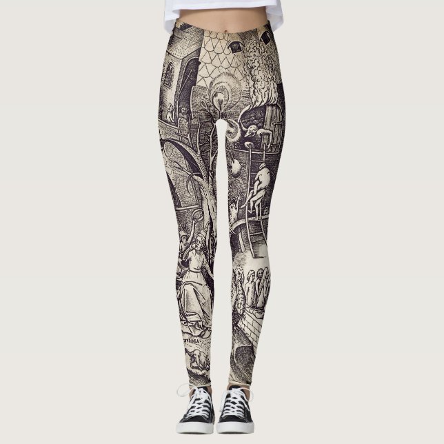 Leggings Les sept péchés mortels - envie (Devant)