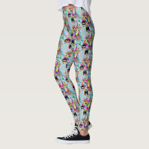 Leggings Les titans de l'adolescence vont ! les rétros
