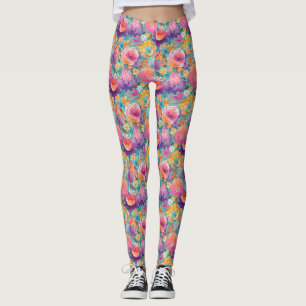 Leggings Les Tropiques Vous Apprennent À Aller Avec Le Flux