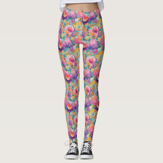 Leggings Les Tropiques Vous Apprennent À Aller Avec Le Flux