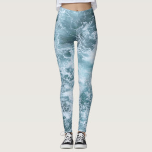 Leggings Les vagues de l'océan