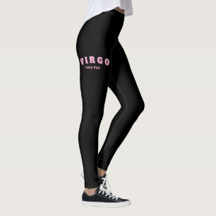 Leggings Lettre joueuse Imprimer Zodiac femme haute taille