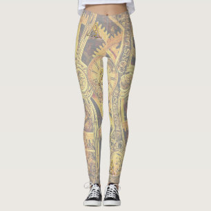 Leggings Lettre majuscule A alphabet-monogramme