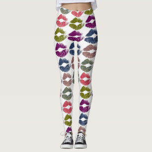 Leggings Lèvres Colorées Stylées #18