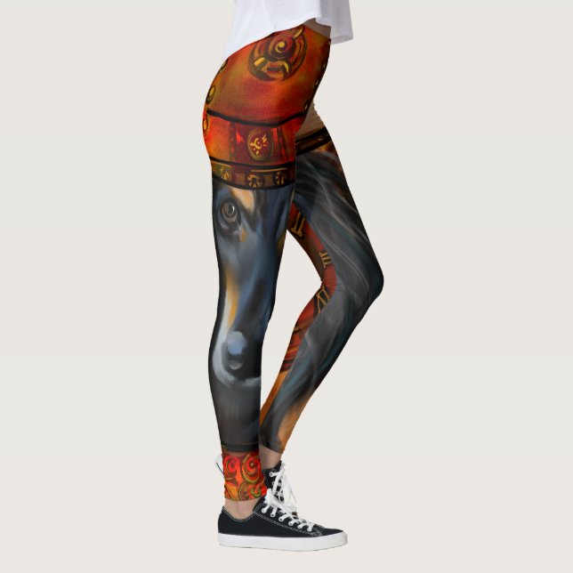Leggings Lévrier Afghan  (Droite)