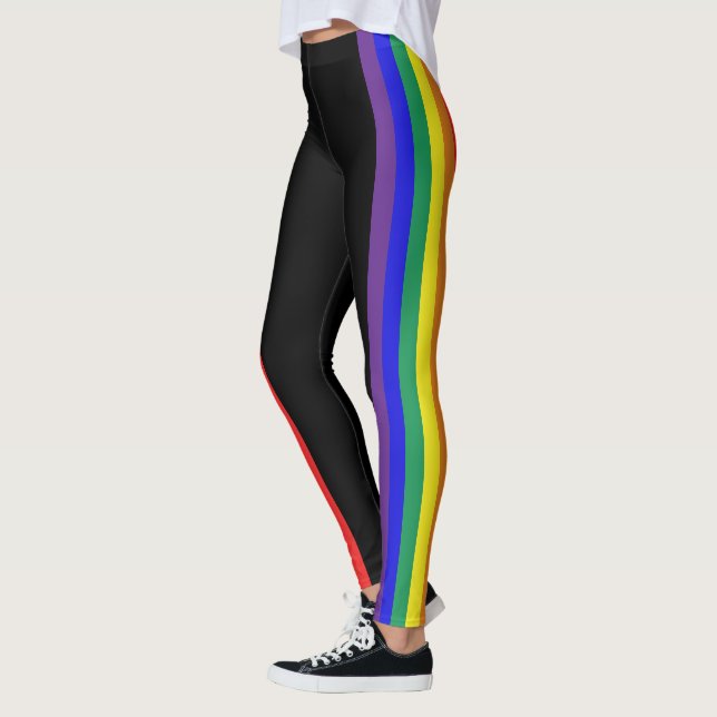 Leggings LGBT Stripes (Gauche)