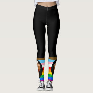 Leggings LGBTQ+ Progrès Indicateur de la fierté POC