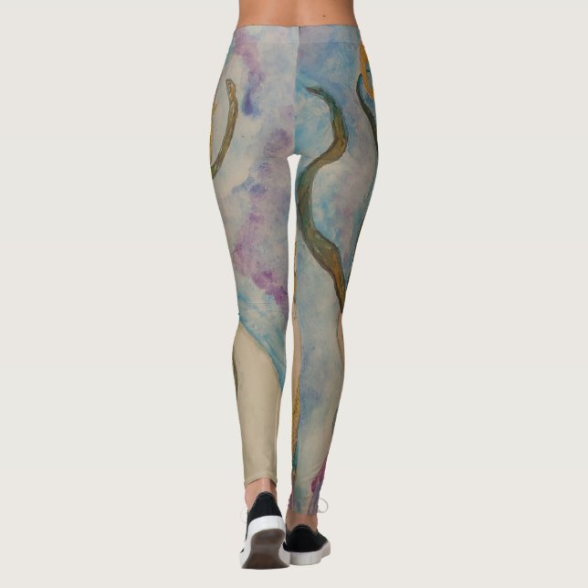 Leggings Li Ban, reine des sirènes irlandaises (Dos)