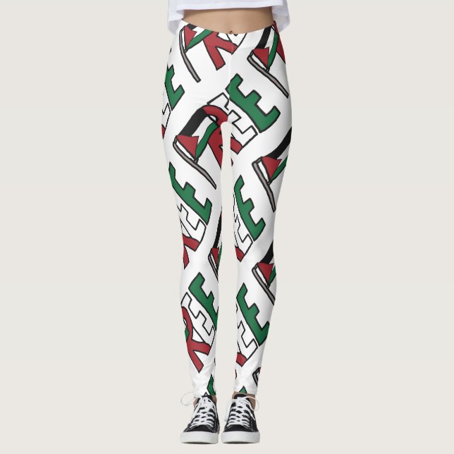 Leggings Libérer la Palestine (Devant)