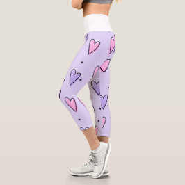 Leggings Liebe in Rosa